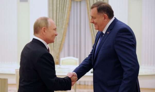 Руският президент Владимир Путин благодари на президента на Република Сръбска