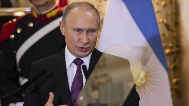 Президентът на Русия Владимир Путин заяви на пресконференция снощи в предизборния