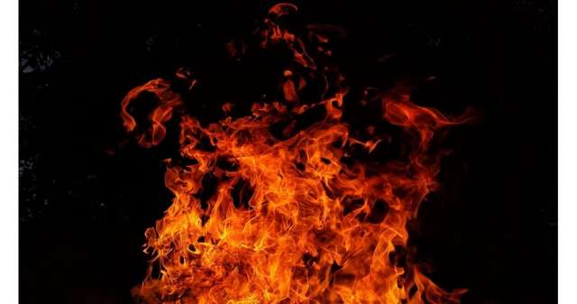 Пожар гори в района на военния полигон в старозагорското село Змейово Tова
