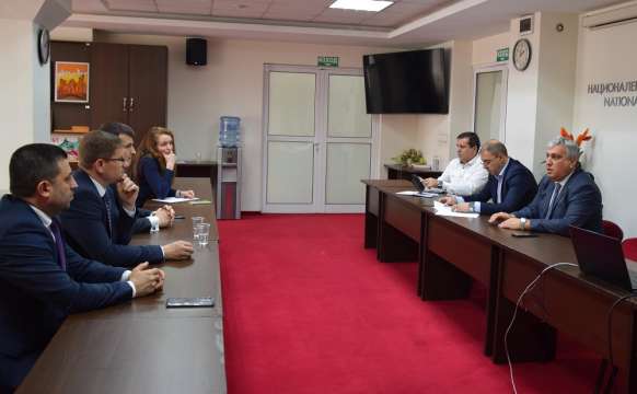 Председателят на НСИ доц д р Атанас Атанасов се срещна с