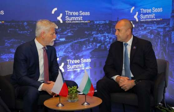 Държавният глава Румен Радев проведе среща с президента на Чешката