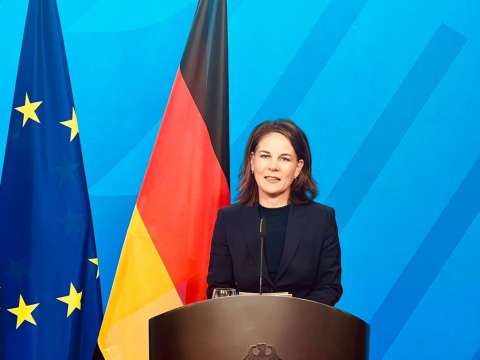 Германският министър на външните работи Аналена Бербок призова за бързо