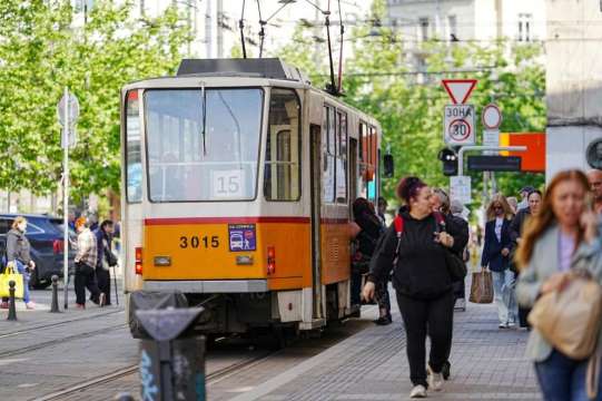 Пуснаха новата трамвайна линия 15 в София Това от Центъра за