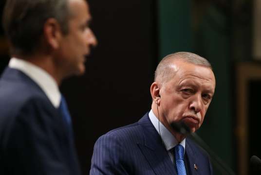 Президентът Реджеп Тайип Ердоган днес изрази съболезнованията си по повод