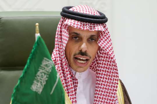 Саудитският външен министър принц Фейсал бин Фархан благодари на Ирландия
