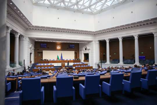 В неделя ще се проведе извънредно заседание на Народното събрание