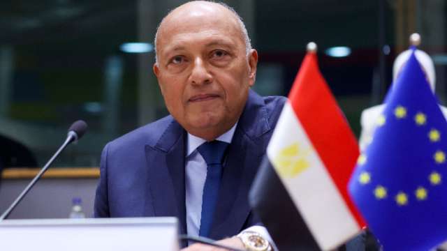 Външният министър на Египет Самех Шукри посочи в понеделник че