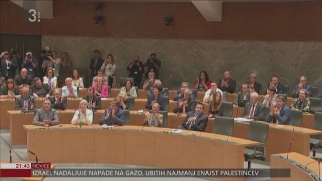 Парламентът на Словения одобри признаването на палестинска държава За гласуваха