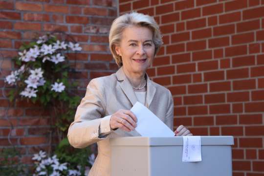 Водещият кандидат на Европейската народна партия ЕНП Урсула фон дер