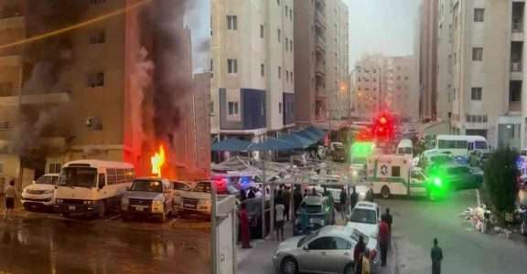 Повече от 35 души загинаха при пожар в сграда в