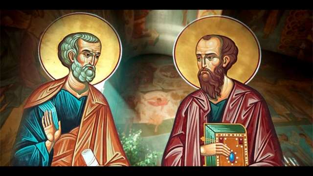 Паметта на първоапостолите Петър и Павел се чества тържествено в