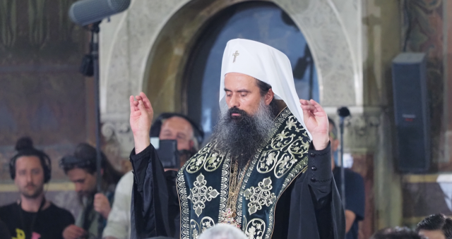 Първа литургия на новоизбраният Патриарх Български и Митрополит Софийски Даниил