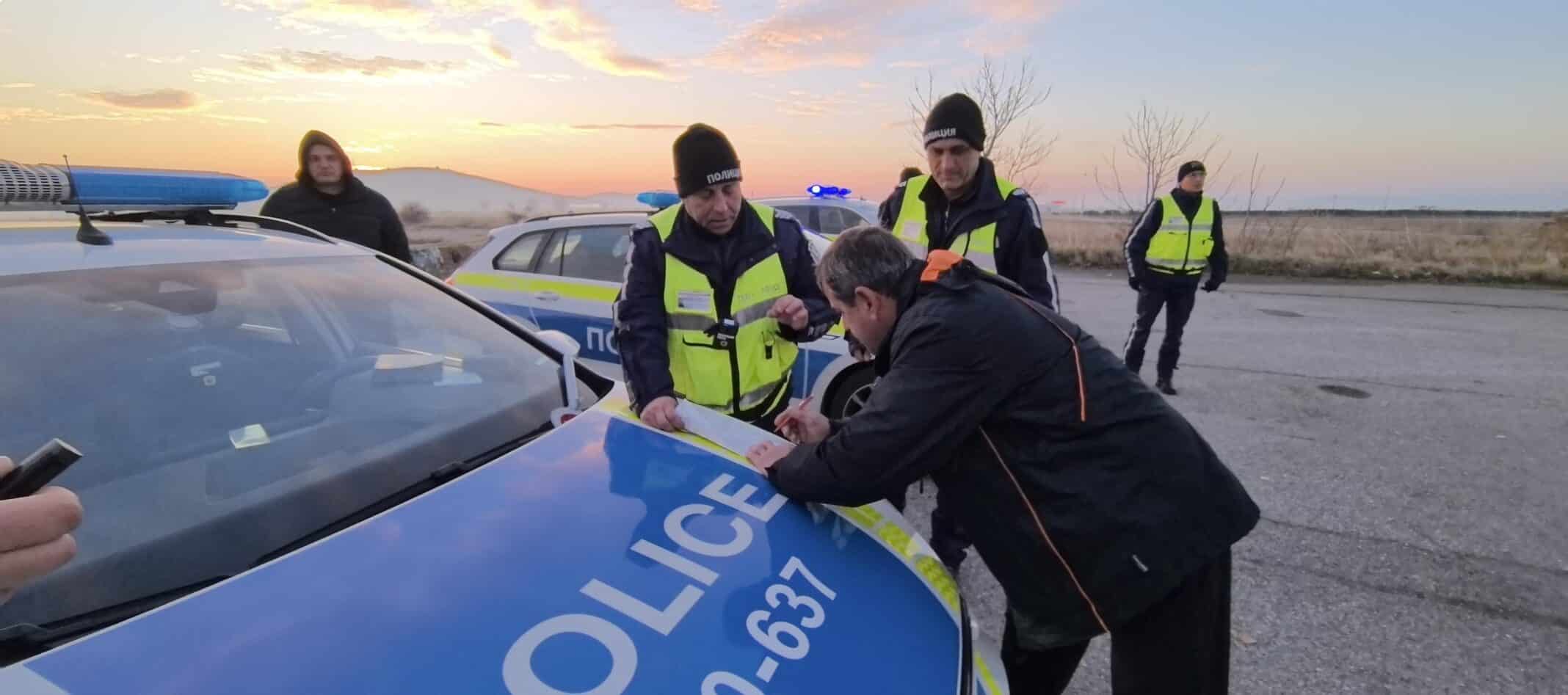 Акция „Зима“: Нов тип проверки на шофьорите в Сливен