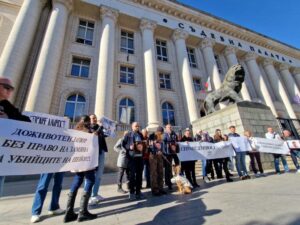 Красимира Трифонова и Габриела Пеева на съд за убийството на Пейо Пеев