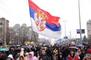 Сръбската диаспора в Португалия подкрепи студентските протести срещу Вучич