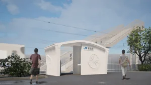 Технологично чудо: Японска жп гара построена със… 3D мастило