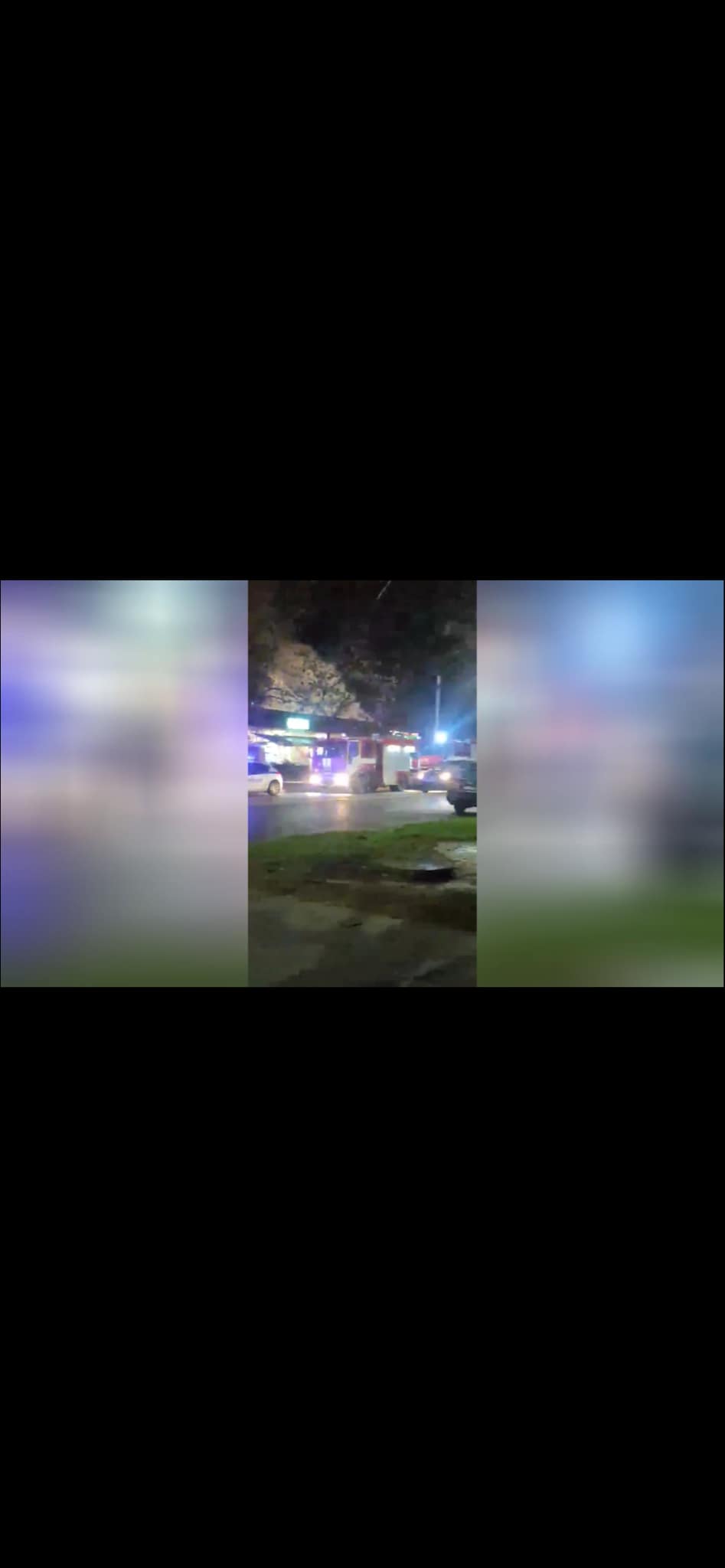 Късно вечерта на 23 март пламна пожар в заведение разположено