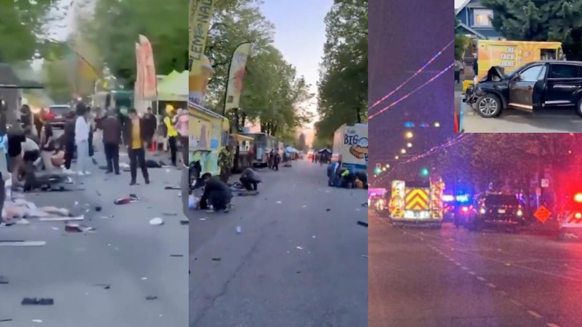 ИЗВЪНРЕДНО: Кола се вряза във фестивал във Ванкувър, има жертви (ВИДЕО)