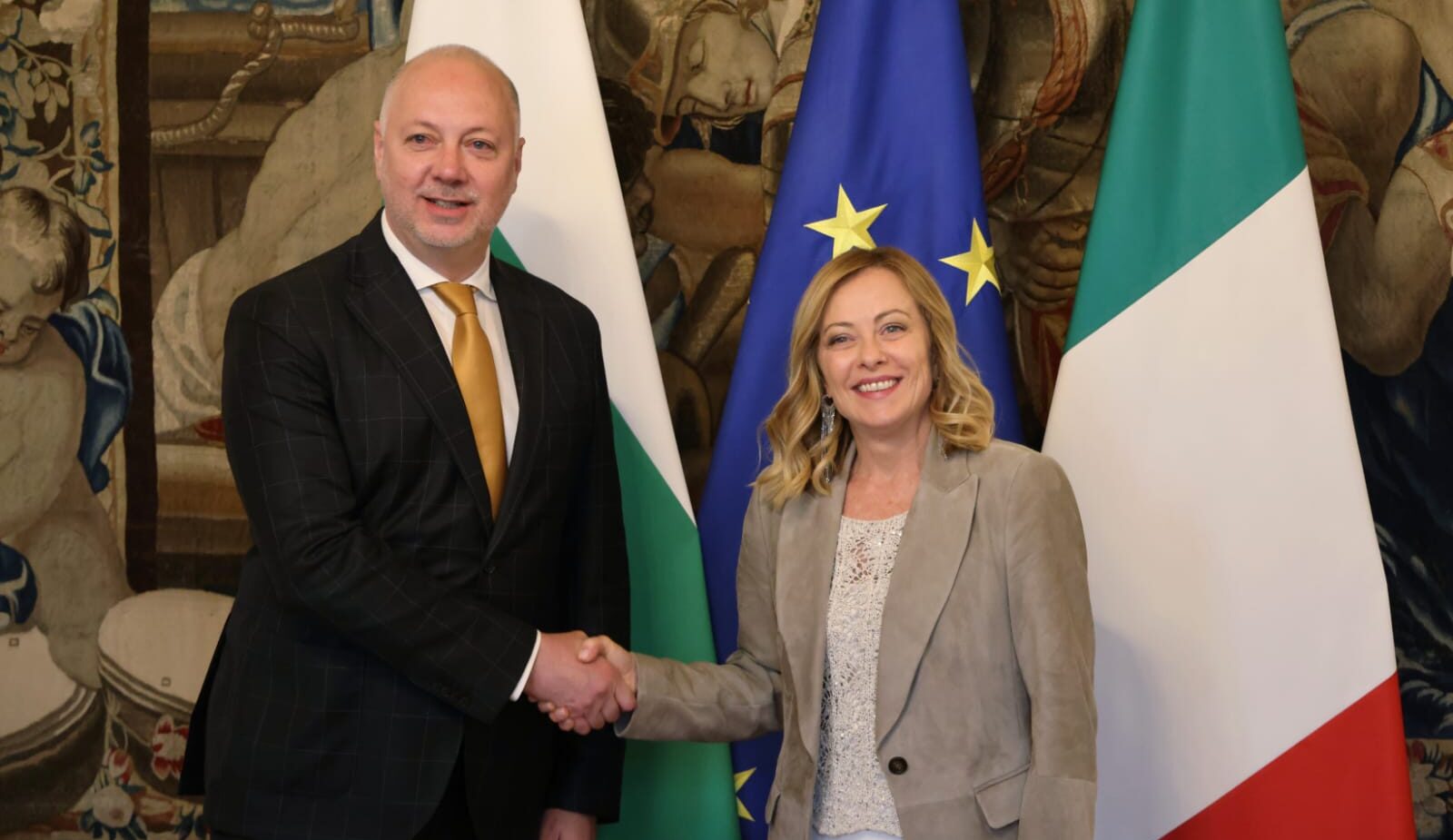 Започна срещата на министър председателя Росен Желязков с италианския премиер Джорджа