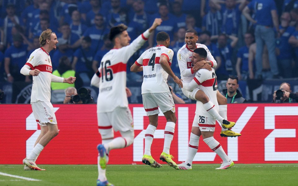 Щутгарт е новият носител на Купата на Германия Швабите спечелиха