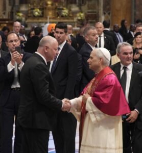 Росен Желязков на аудиенция при Лъв XIV
