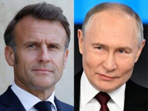 Първи телефонен разговор между Путин и Макрон от 2022 г.: Призиви за прекратяване на огъня и координация по Иран