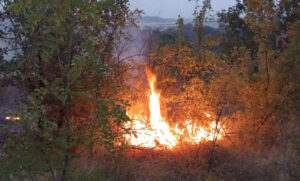 Пожар край село Искра: Призив за доброволци в решителната фаза на гасенето