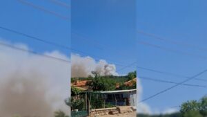 Пожарът край Сливница е локализиран, екипи ще останат през цялата нощ (ОБНОВЕНО)