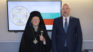 Желязков и патриарх Вартоломей: Мирът и солидарността са основа за глобалното сътрудничество (ВИДЕО)