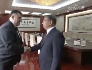 Атанас Зафиров се срещна с Ли Шулей – член на Политбюро на ЦК на ККП