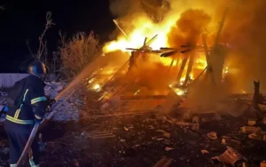 Русия удари Запорожие с фугасни бомби (ВИДЕО)