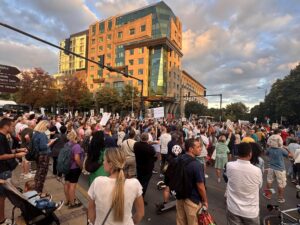 Протест на ресторантьорите срещу промените в паркирането в София