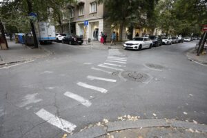 Крива зебра в сърцето на София: Грешка, провокация или самодейно изкуство? (СНИМКИ)