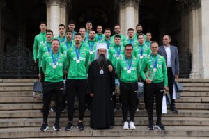 Патриарх Даниил поздрави националния отбор по волейбол