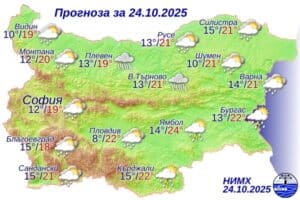 Жълт код за вятър в почти цялата страна – облаци и валежи ще обхванат България