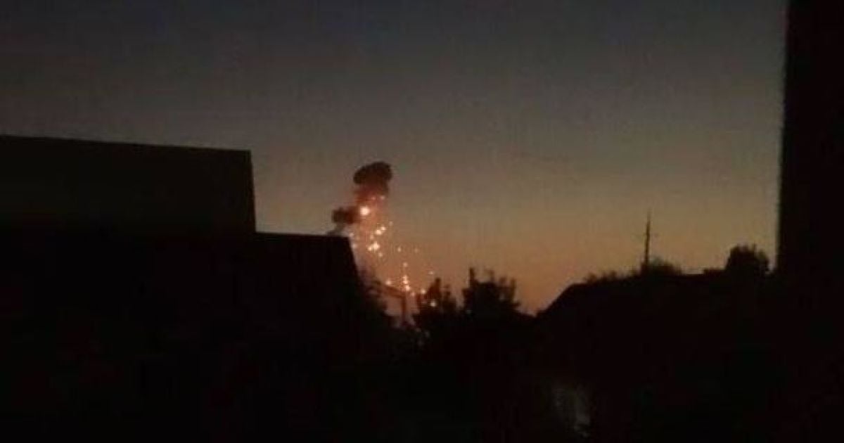 Атака с дронове в Русия