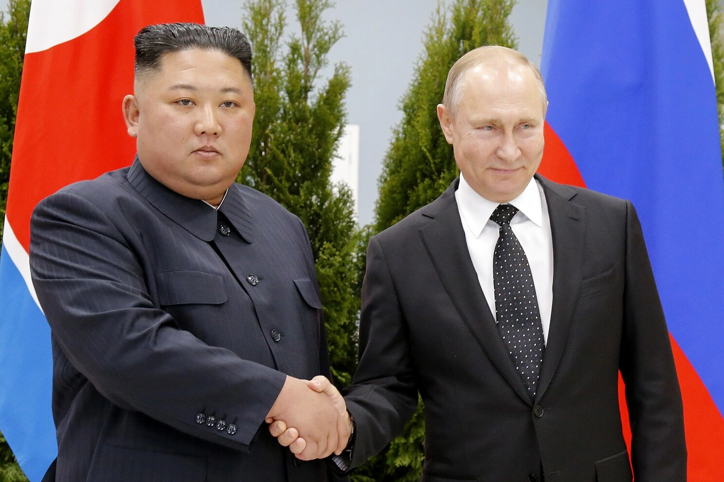 Ким Чен Ун и Владимир Путин