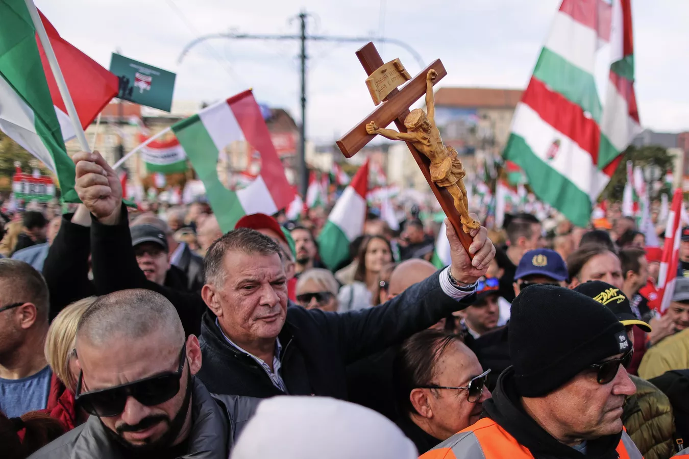 Митинг в Будапеща