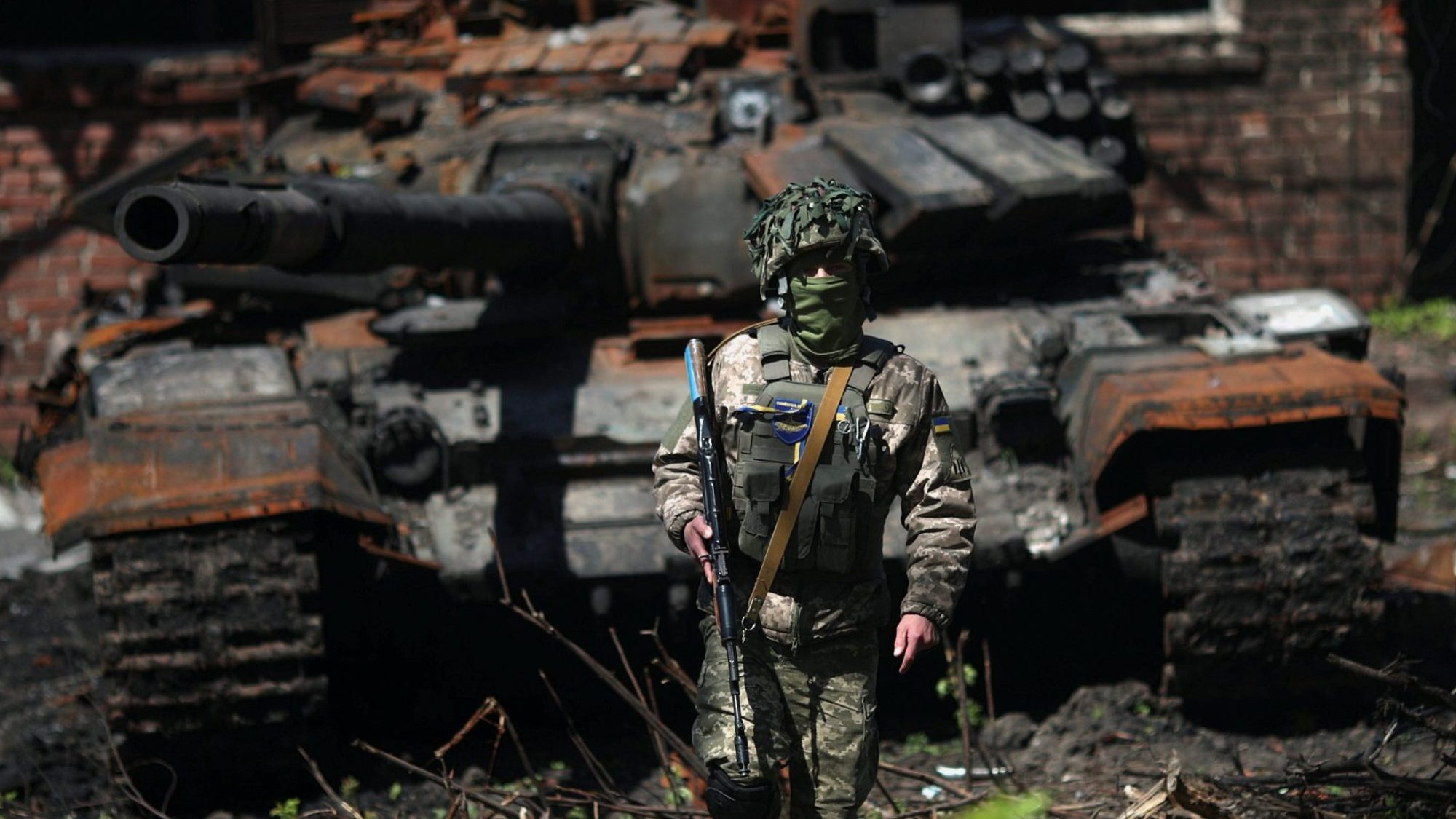 Украински войник