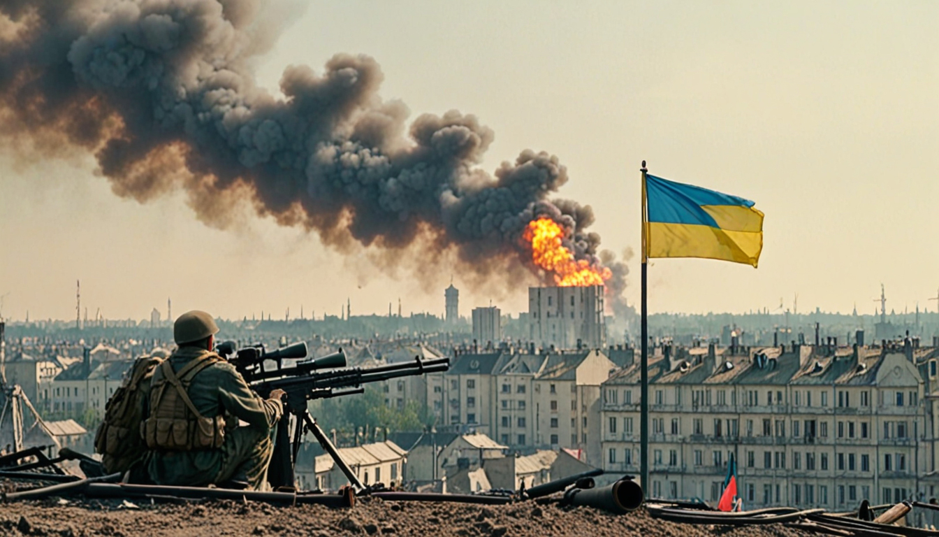 Руски удар. Украински войници