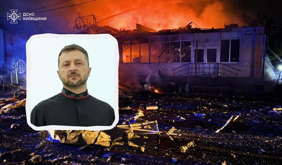 Володимир Зеленски за руските удари