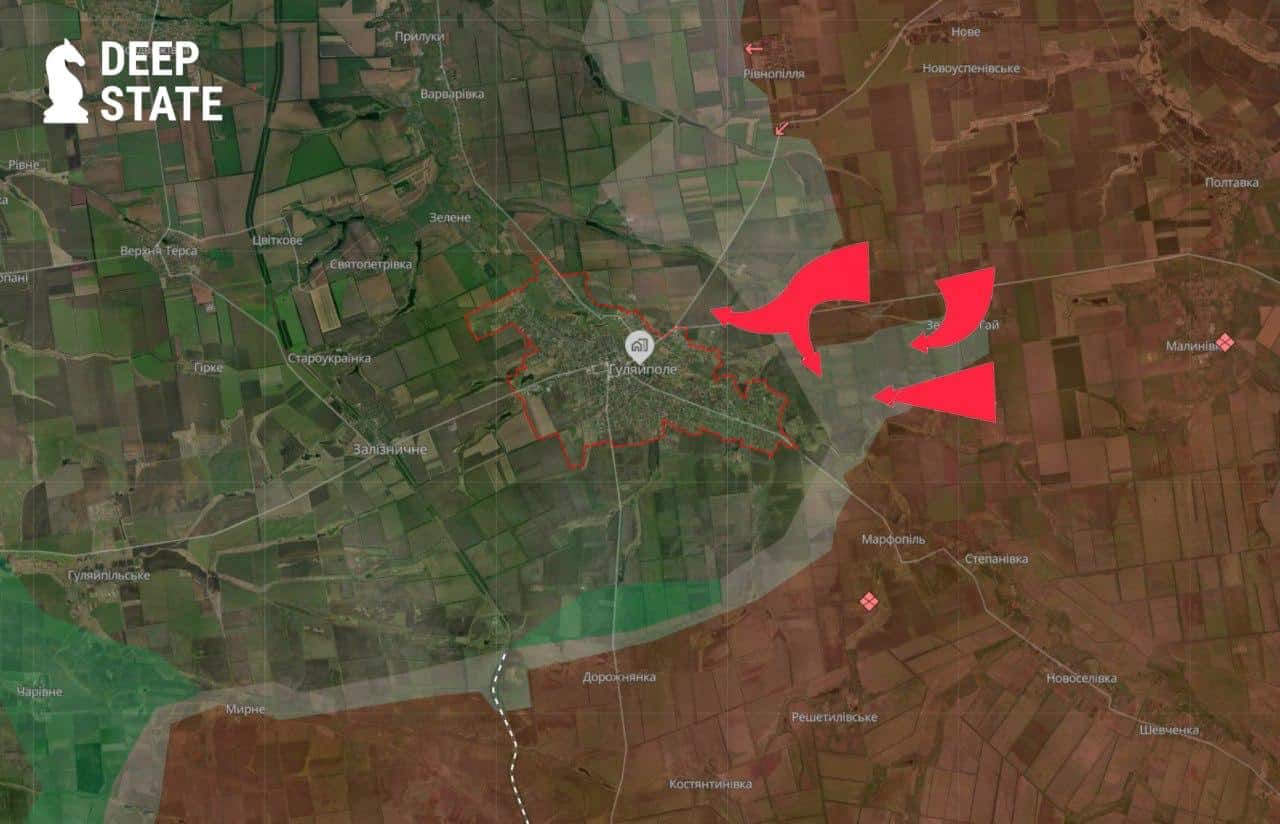 Хаос в отбраната на ВСУ при Гуляйполе