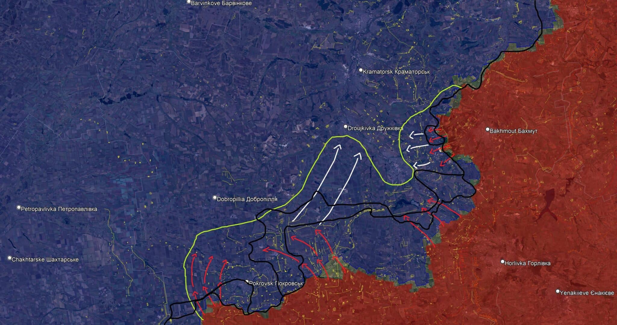 Изравняване на фронта в Донбас