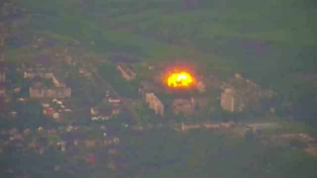 Кадри от превземането на Купянск