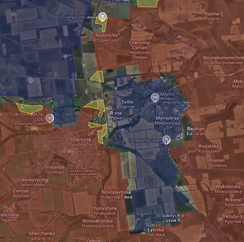 Карта на джоба в Покровск