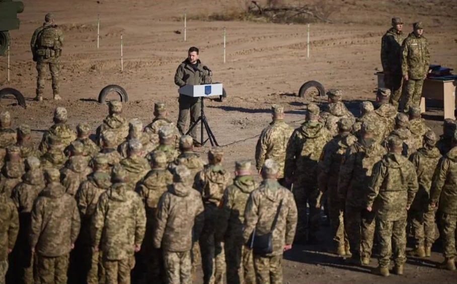 Параден строй на ВСУ
