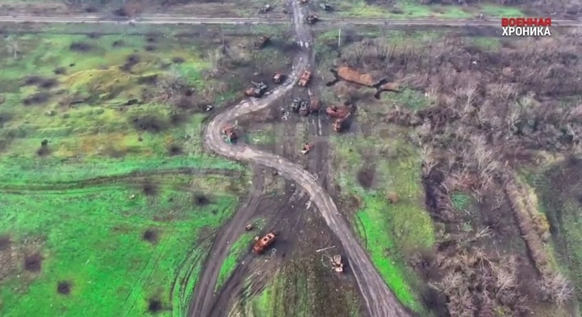 Пътят на смъртта от Родинское до Покровск