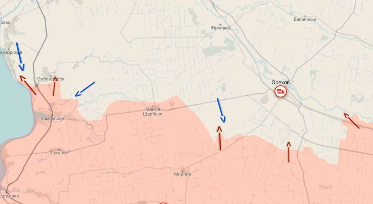 Руската армия влезе в Степногорск