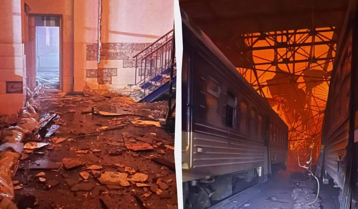 Руски удари по жп обекти в Украйна