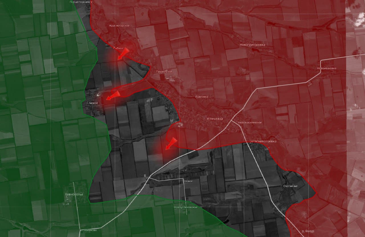 Ситуацията на Днепропетровско направление е станала показателна пише украинският Telegram